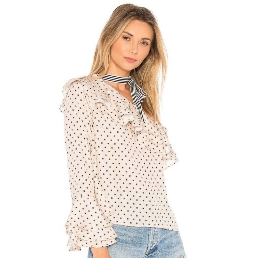 New! Lovers + Friends Maya One Shoulder Top XS